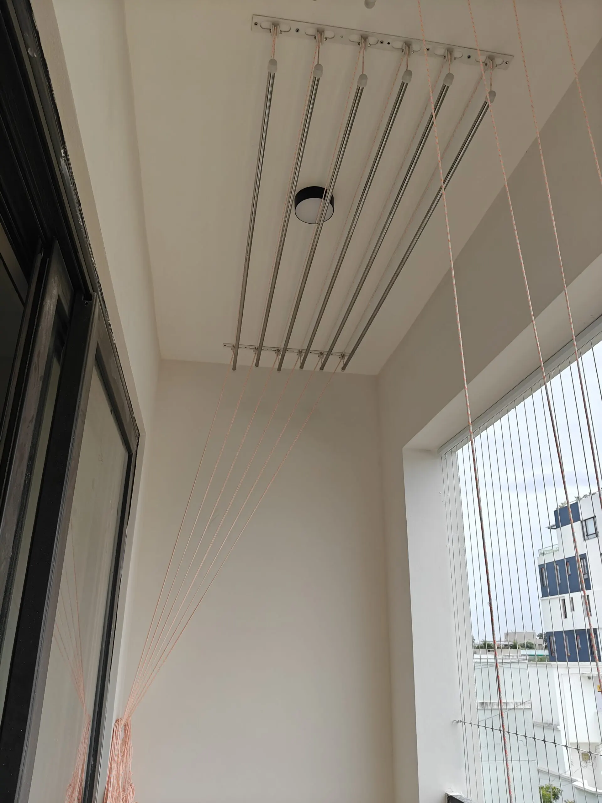 Invisible Grill Nets for Staircases